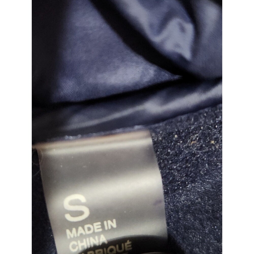 Zella Performance Navy Blue Mixed Media Jacket Womens Size - Picture 6 of 7